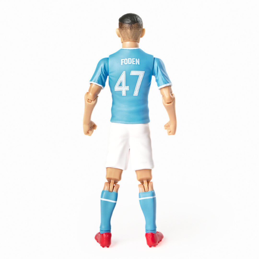 Banbo Toys SOCKERS Manchester City F.C. Phil Foden 8" Collectible Soccer Action Figure