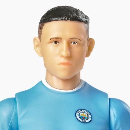 Banbo Toys SOCKERS Manchester City F.C. Phil Foden 8" Collectible Soccer Action Figure