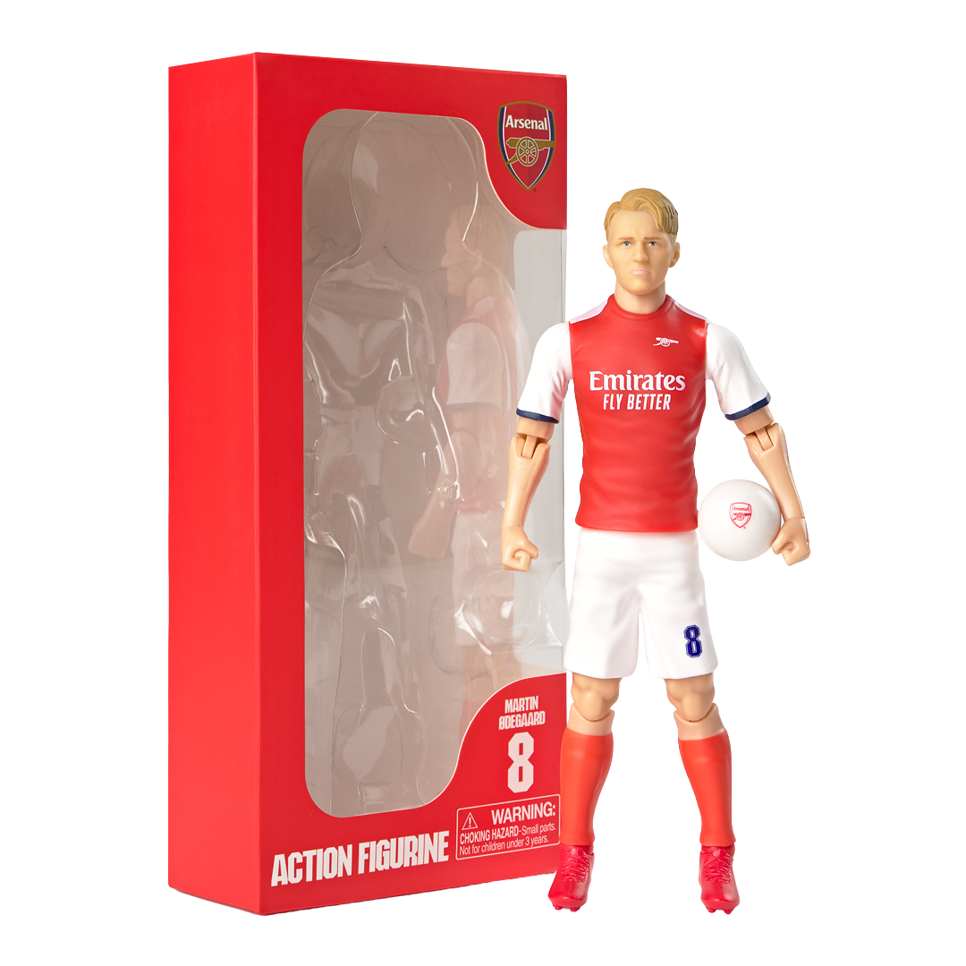 Banbo Toys SOCKERS Arsenal Odegaard 8" Collectible Soccer Action Figure