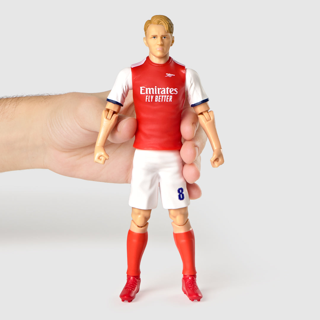 Banbo Toys SOCKERS Arsenal Odegaard 8" Collectible Soccer Action Figure