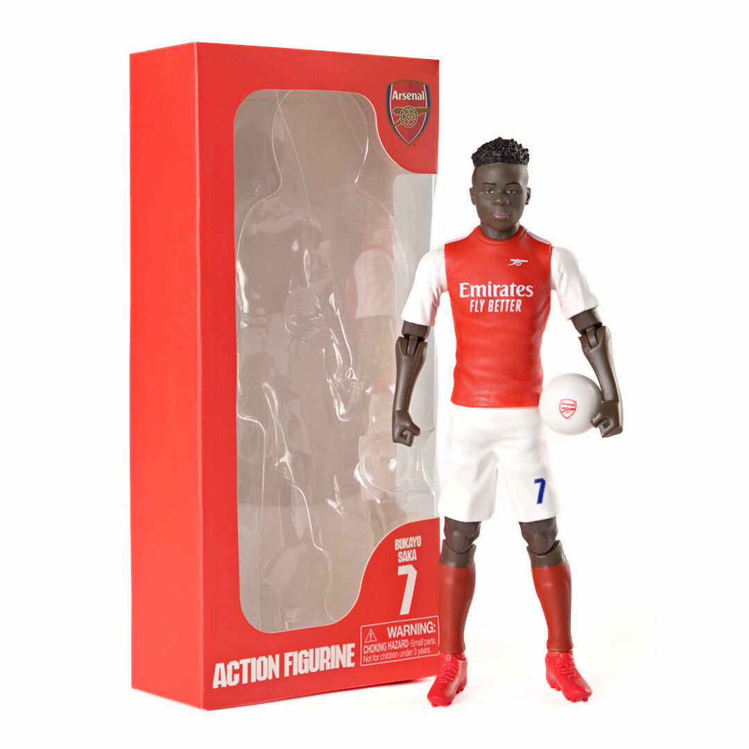 Banbo Toys SOCKERS Arsenal Saka 8" Collectible Soccer Action Figure