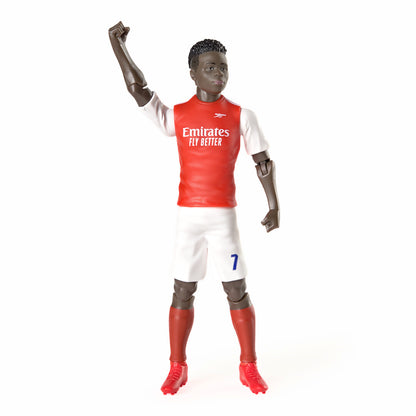 Banbo Toys SOCKERS Arsenal Saka 8" Collectible Soccer Action Figure