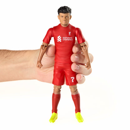 Banbo Toys SOCKERS Liverpool Luis Diaz 8" Collectible Soccer Action Figure