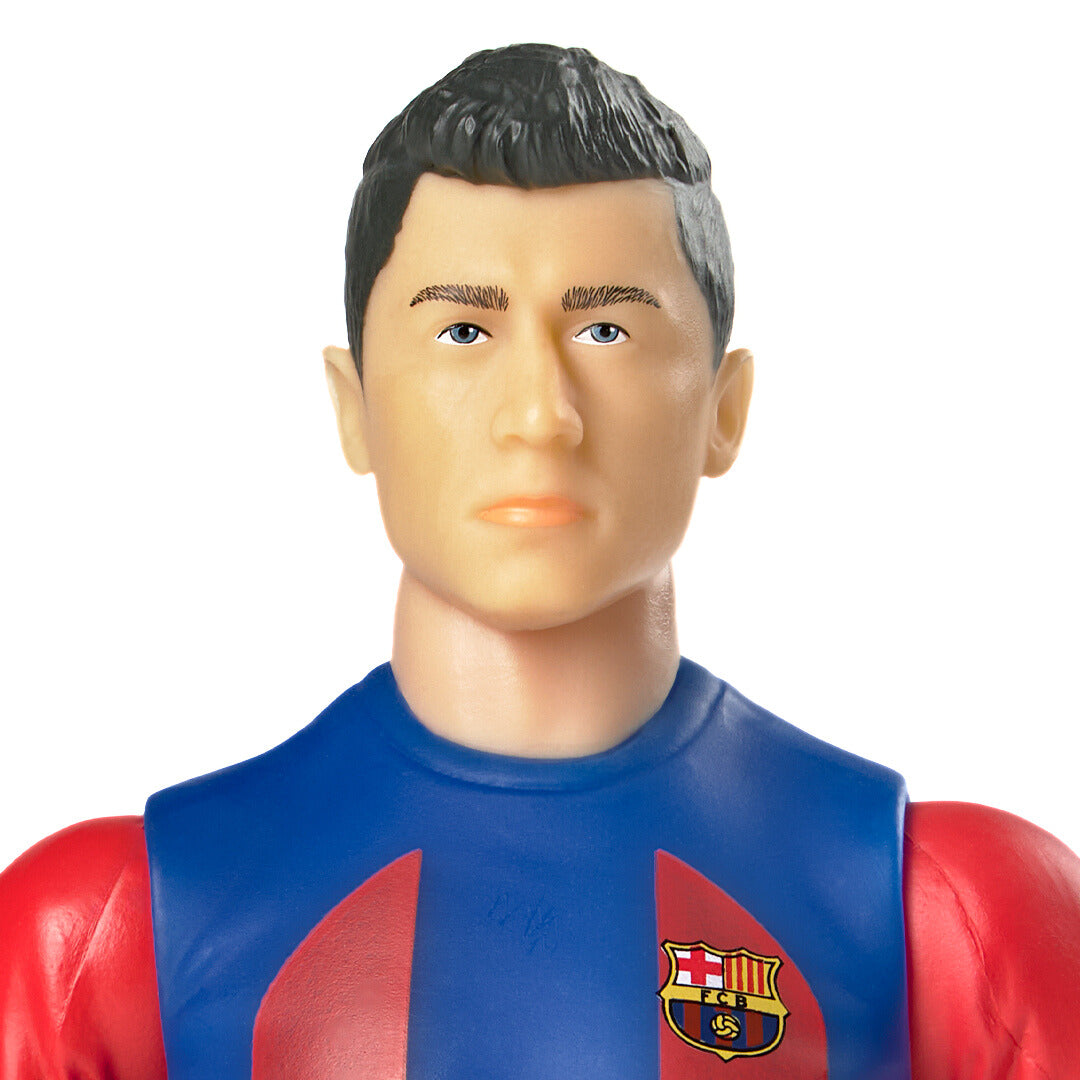 Banbo Toys SOCKERS FC Barcelona Robert Lewandowski 8" Collectible Soccer Action Figure