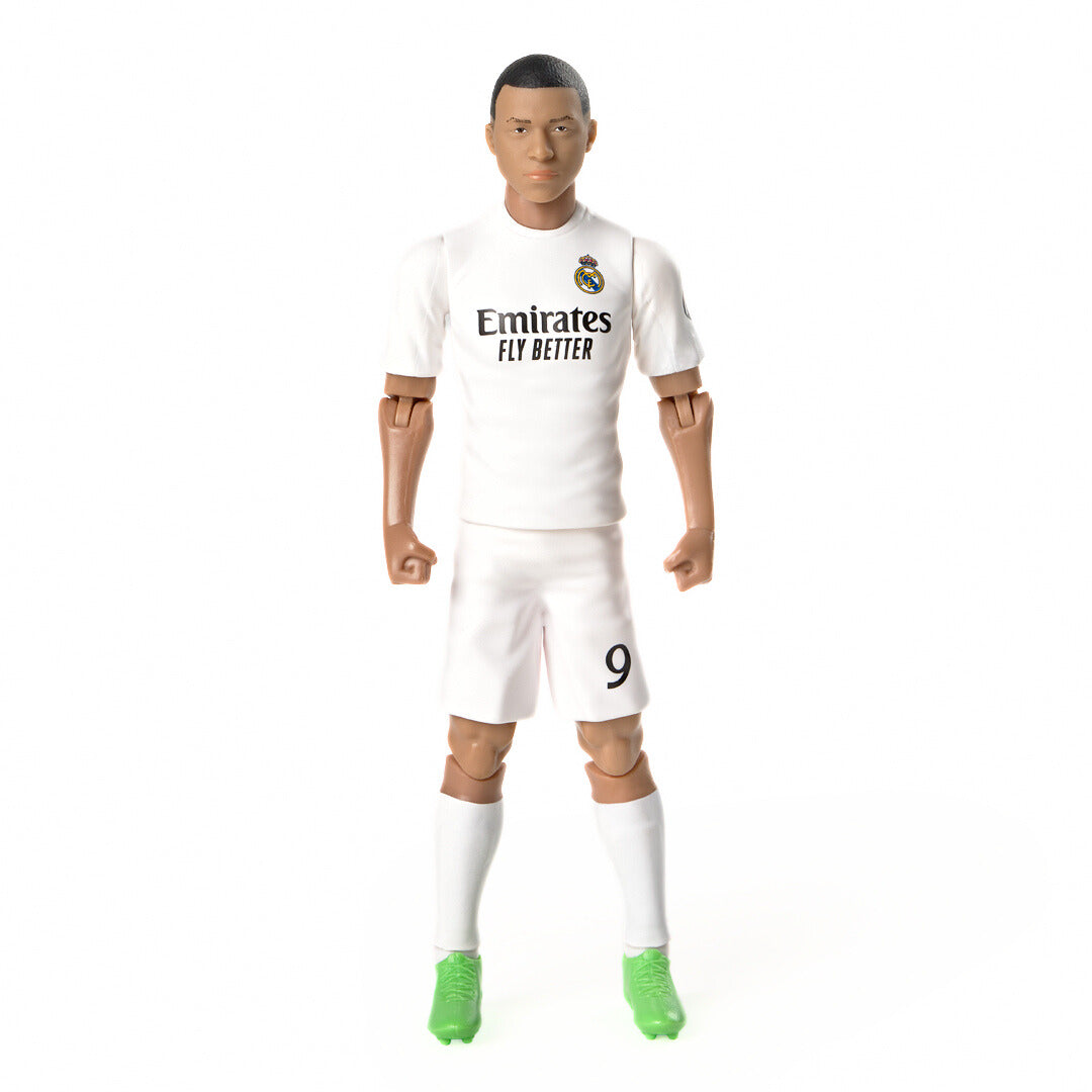 Banbo Toys SOCKERS Real Madrid CF Kylian Mbappe 8" Collectible Soccer Action Figure