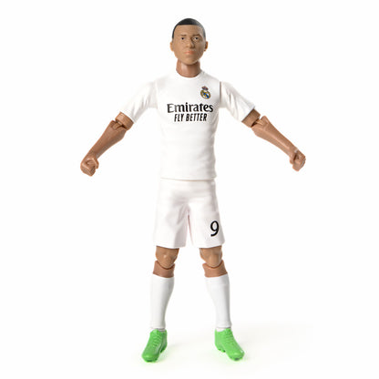 Banbo Toys SOCKERS Real Madrid CF Kylian Mbappe 8" Collectible Soccer Action Figure
