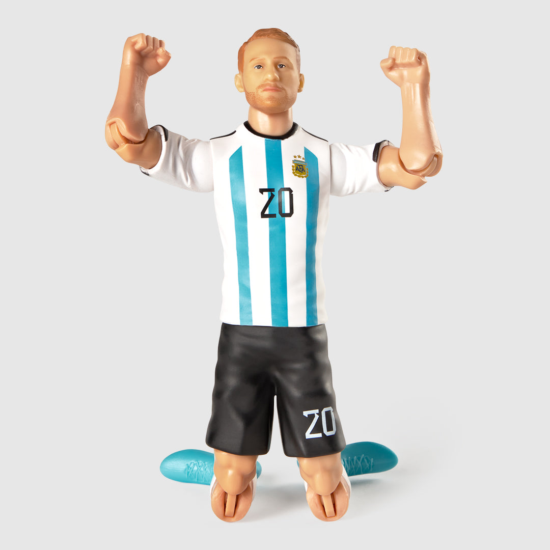 Banbo Toys SOCKERS Argentina Mac Allister 8" Collectible Soccer Action Figure