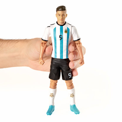 Banbo Toys SOCKERS Argentina Julian Alvarez 8" Collectible Soccer Action Figure