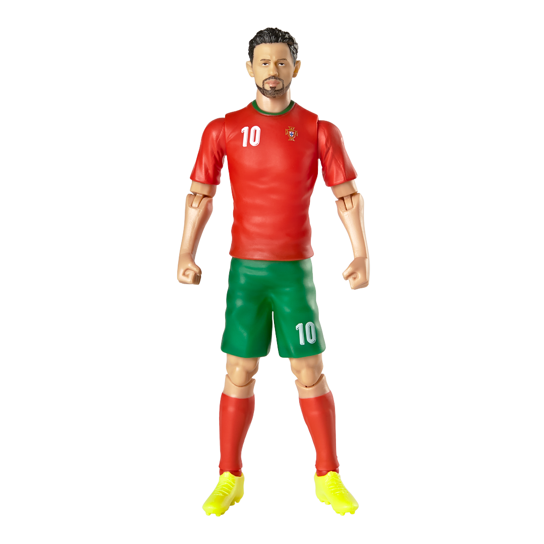Banbo Toys SOCKERS Portugal National Bernardo Silva 8" Collectible Soccer Action Figure