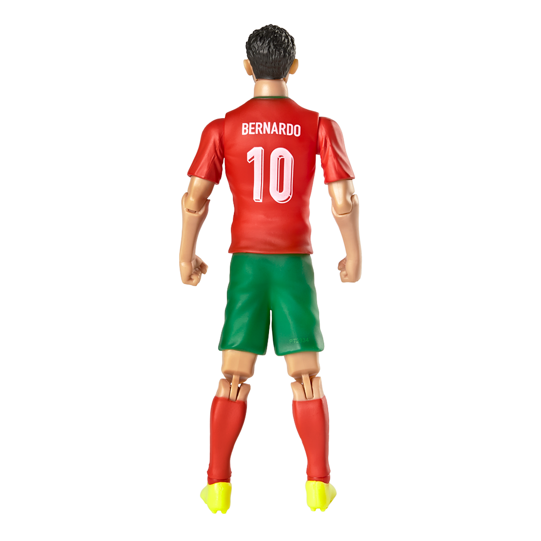Banbo Toys SOCKERS Portugal National Bernardo Silva 8" Collectible Soccer Action Figure