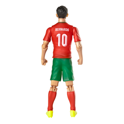 Banbo Toys SOCKERS Portugal National Bernardo Silva 8" Collectible Soccer Action Figure