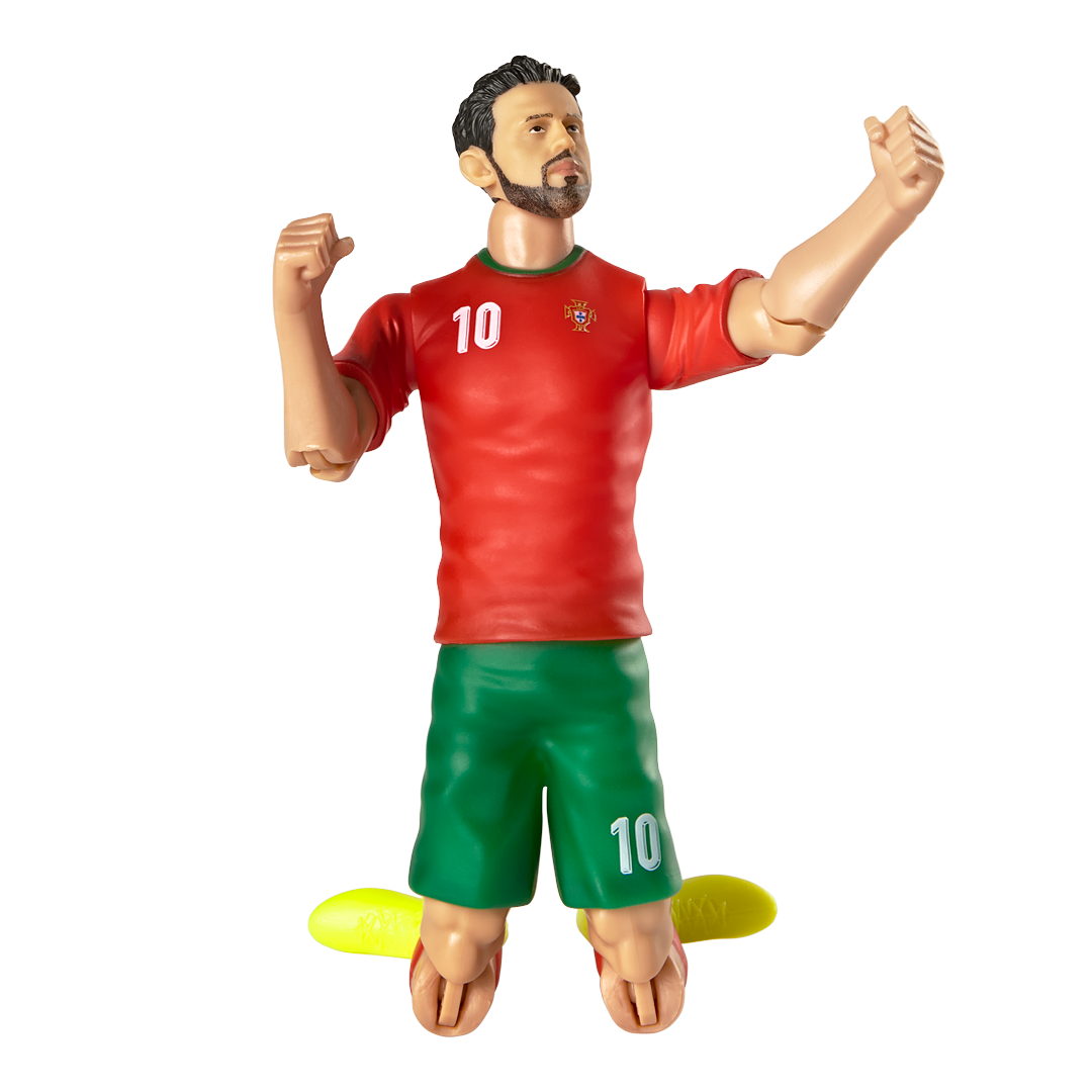 Banbo Toys SOCKERS Portugal National Bernardo Silva 8" Collectible Soccer Action Figure