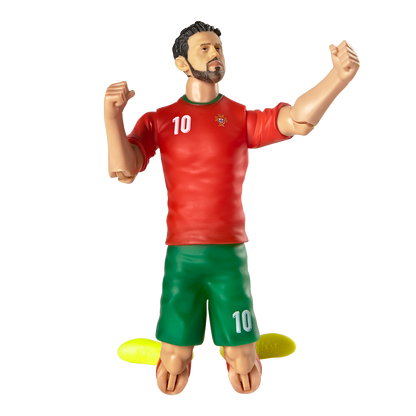 Banbo Toys SOCKERS Portugal National Bernardo Silva 8" Collectible Soccer Action Figure