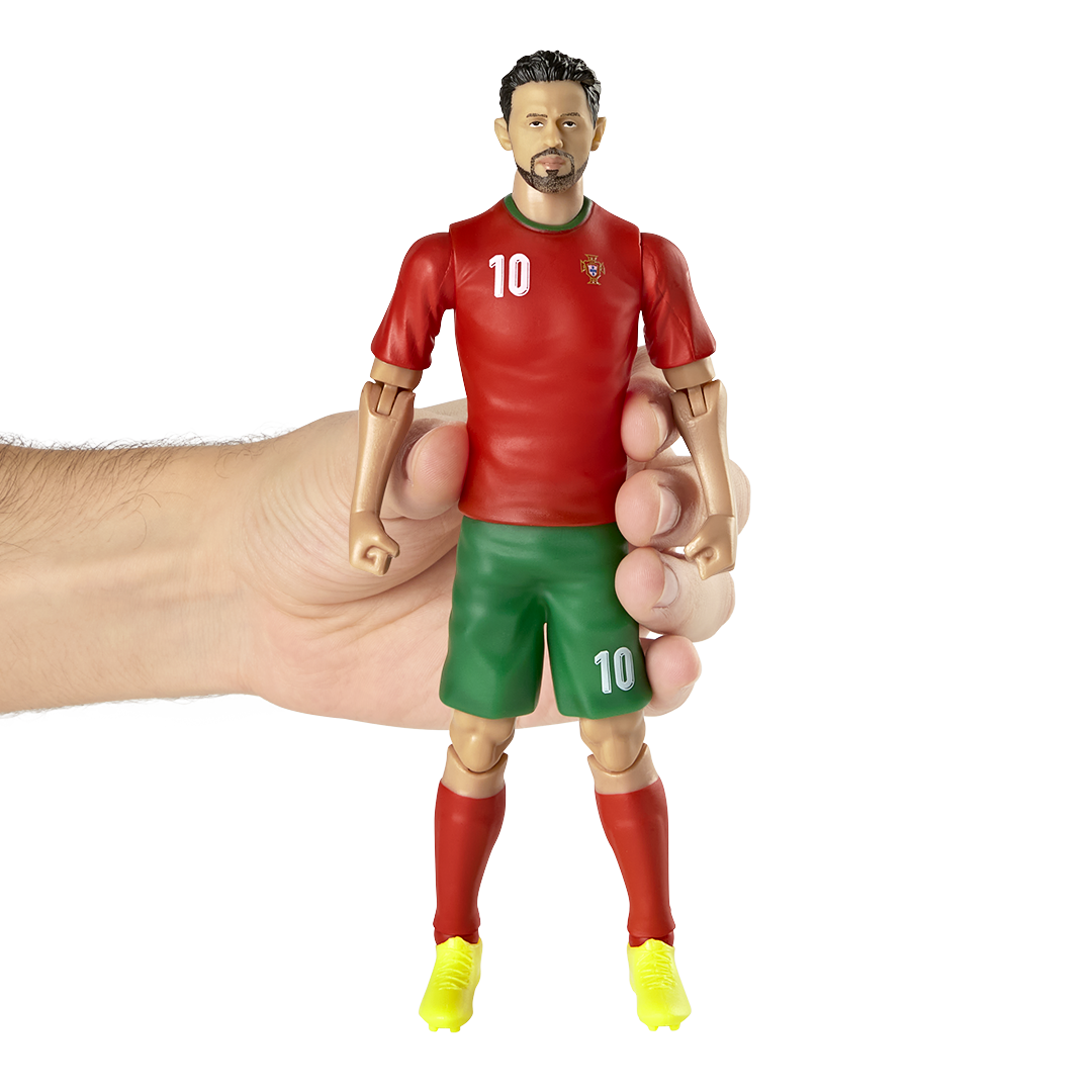 Banbo Toys SOCKERS Portugal National Bernardo Silva 8" Collectible Soccer Action Figure