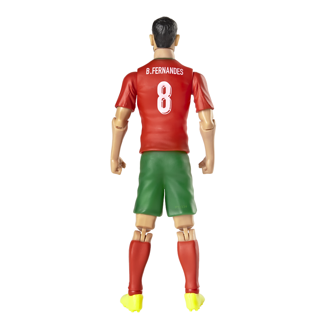 Banbo Toys SOCKERS Portugal National Bruno Fernandes 8" Collectible Soccer Action Figure