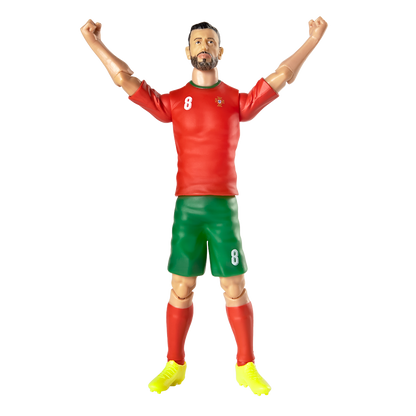 Banbo Toys SOCKERS Portugal National Bruno Fernandes 8" Collectible Soccer Action Figure
