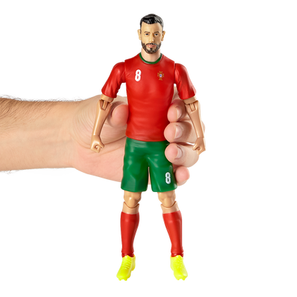Banbo Toys SOCKERS Portugal National Bruno Fernandes 8" Collectible Soccer Action Figure