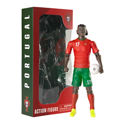 Banbo Toys SOCKERS Portugal National Rafael Leão 8" Collectible Soccer Action Figure