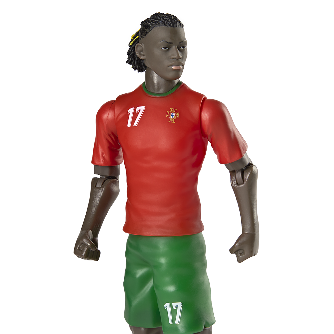 Banbo Toys SOCKERS Portugal National Rafael Leão 8" Collectible Soccer Action Figure