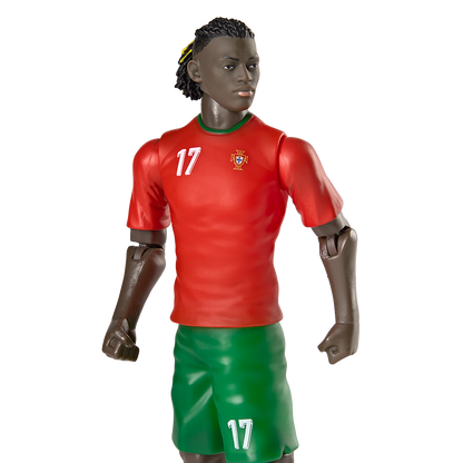 Banbo Toys SOCKERS Portugal National Rafael Leão 8" Collectible Soccer Action Figure