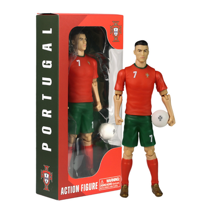 Banbo Toys SOCKERS Portugal Cristiano Ronaldo 8" Collectible Soccer Action Figure