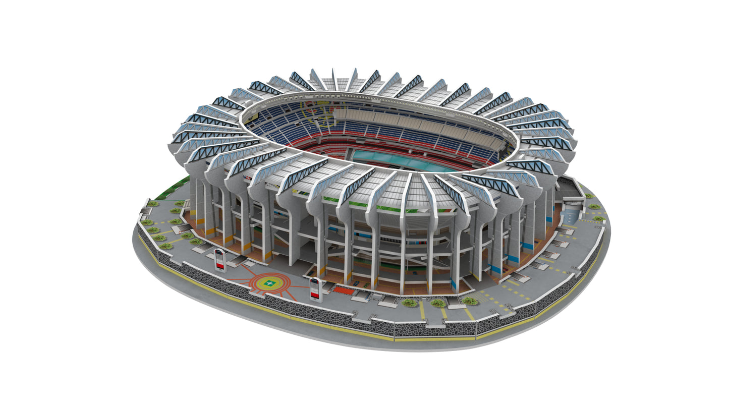 Banbo Toys Soccer Team Stadium 3D Puzzle Club America Mexico - Estadio Azteca