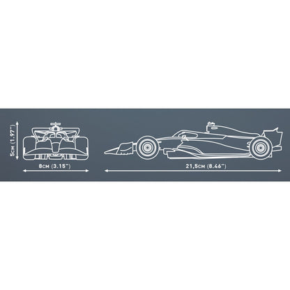 COBI Action Town Alpine F1 Car Building Set, 276 Pieces