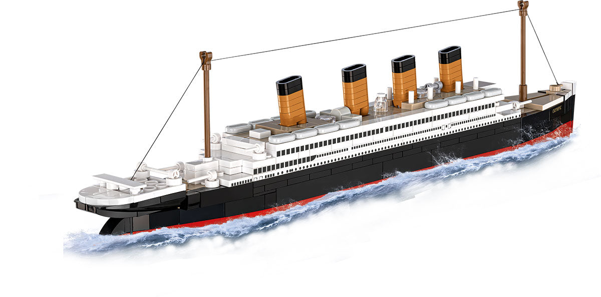 COBI Historical Collection Great War R.M.S. OLYMPIC /1911 Building Set, 595 Pieces