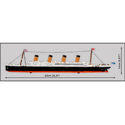 COBI Historical Collection Titanic, 848 pieces Building Set