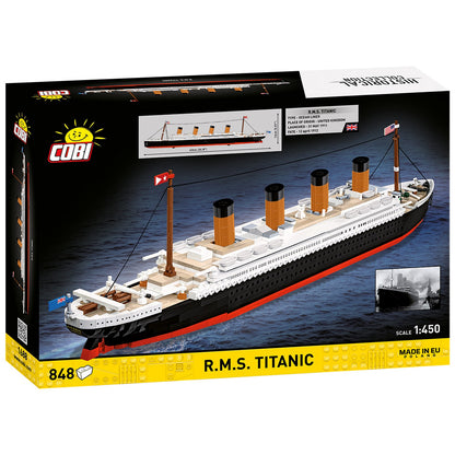 COBI Historical Collection Titanic, 848 pieces Building Set