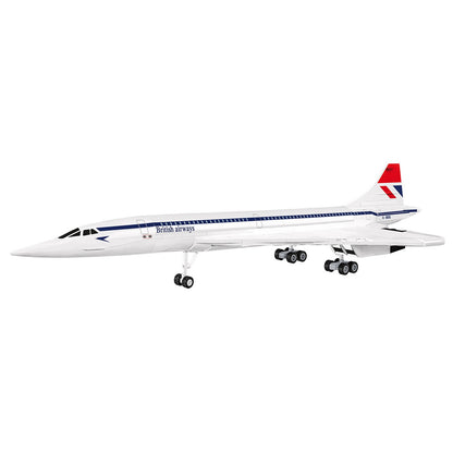 COBI Historical Collection CONCORDE Brooklands Museum Aircraft Building Set, 518-pieces