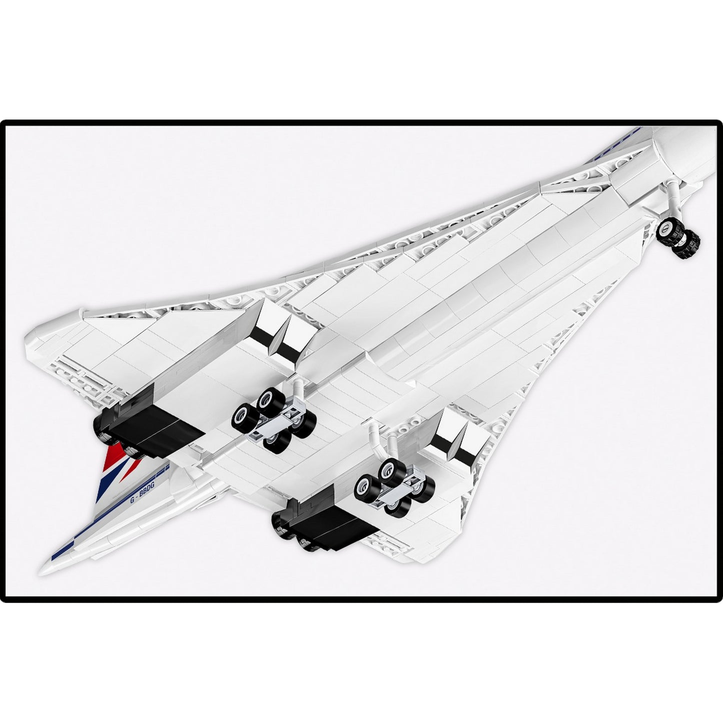 COBI Historical Collection CONCORDE Brooklands Museum Aircraft Building Set, 518-pieces