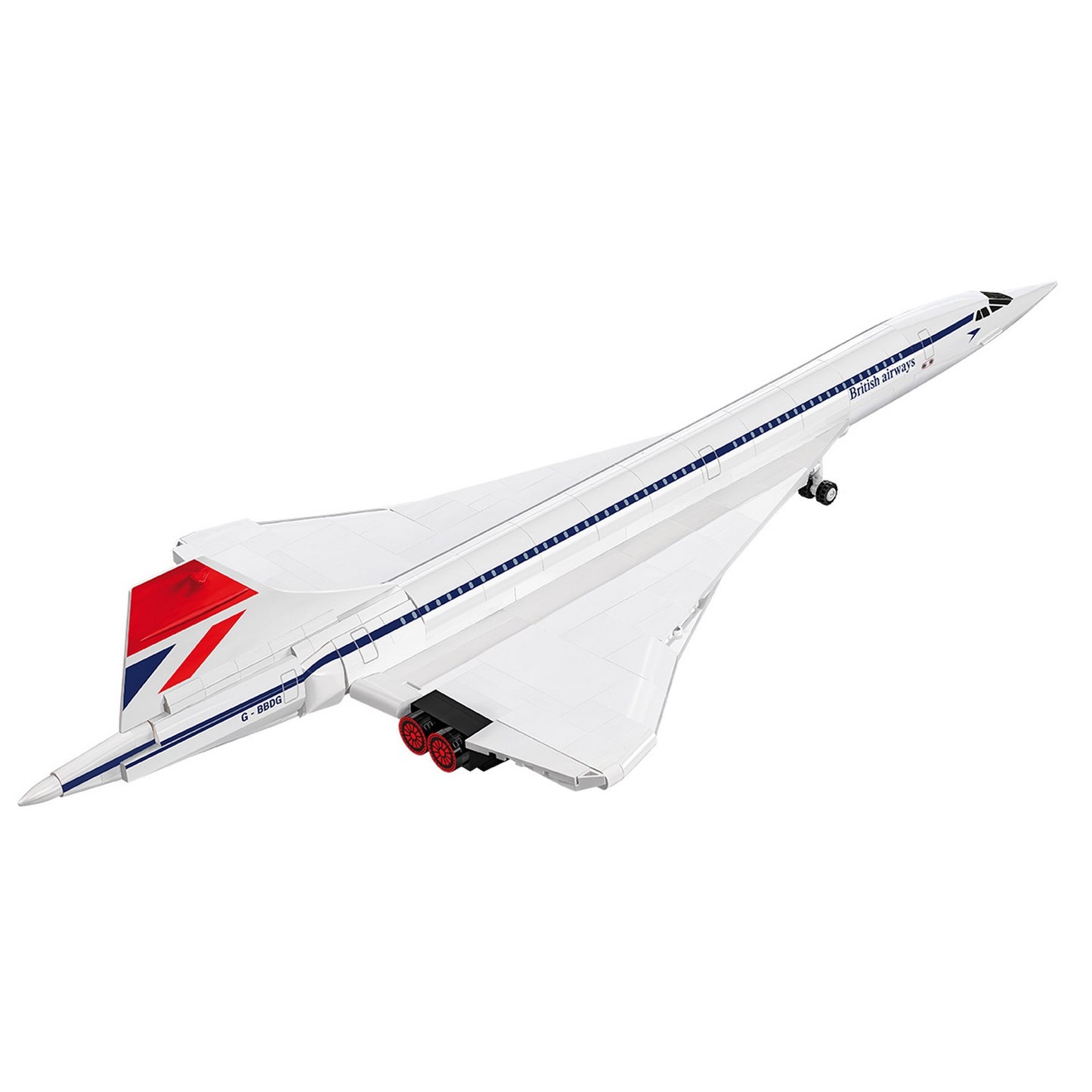 COBI Historical Collection CONCORDE Brooklands Museum Aircraft Building Set, 518-pieces