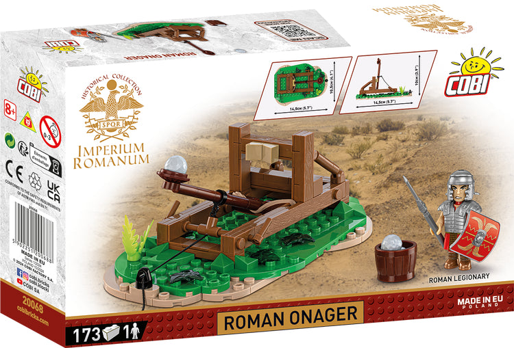 COBI Historical Collection: Imperium Romanum Roman Onager Building Set, 173 Pieces