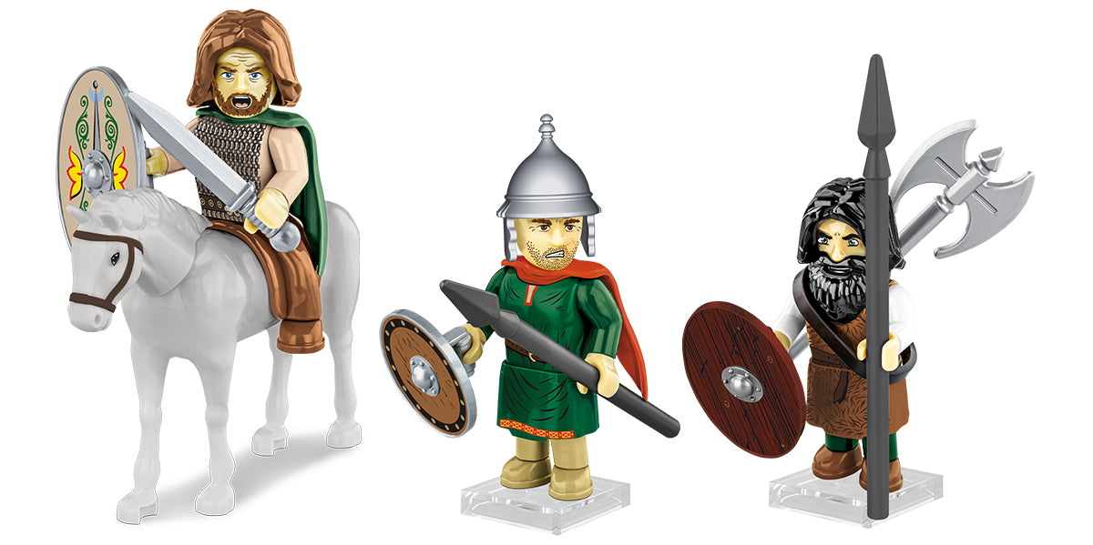 COBI Imperium Romanum Germanic Warriors Building Set, 45 Pieces