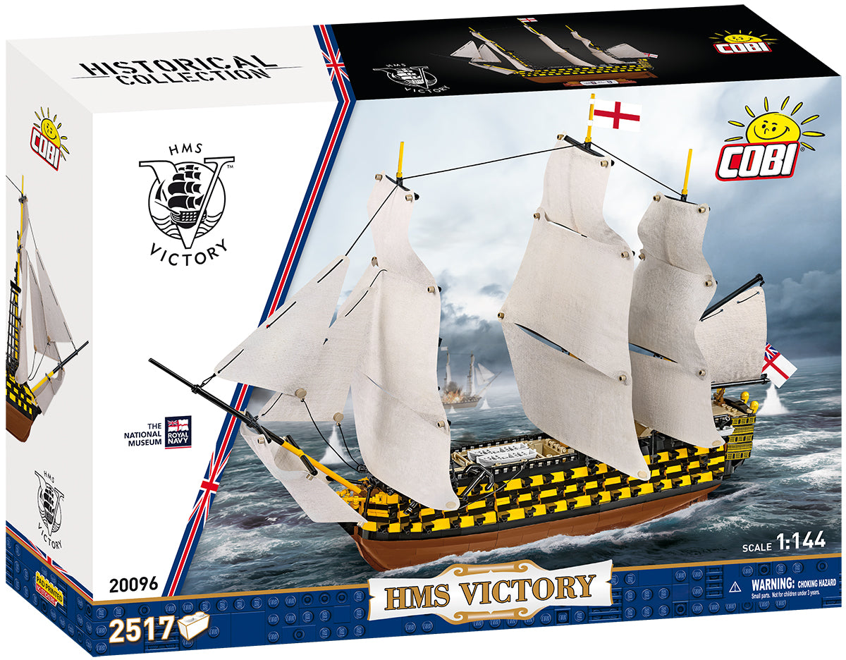 COBI Historical Collection HMS Victory (Trafalgar 1805) Building Set, 2517 Pieces