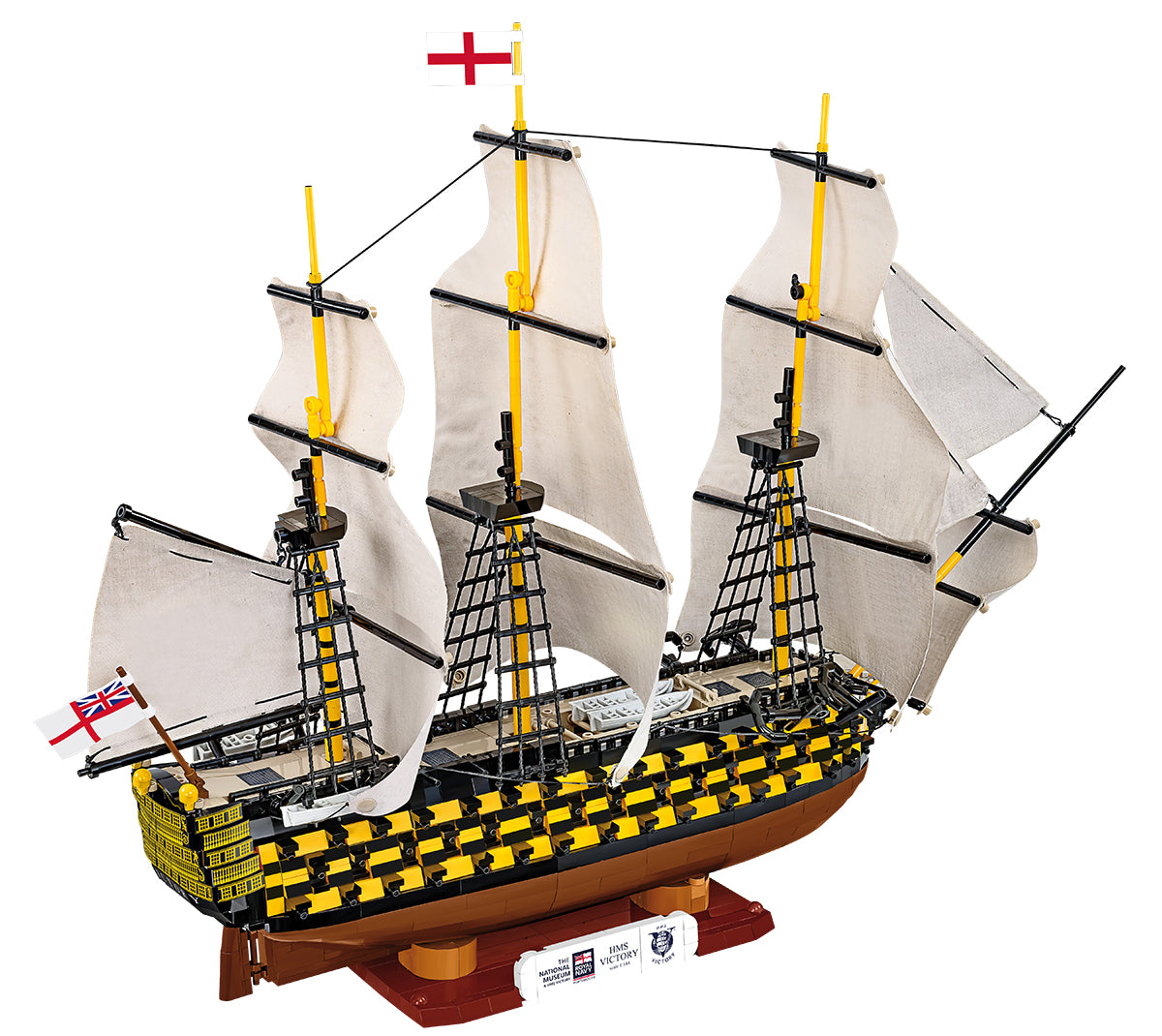 COBI Historical Collection HMS Victory (Trafalgar 1805) Building Set, 2517 Pieces