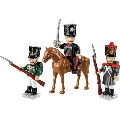 COBI Napoleonic War Napoleonic Era Soldiers Building Set, 45-pieces