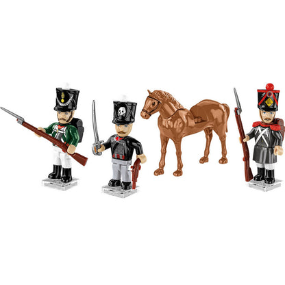 COBI Napoleonic War Napoleonic Era Soldiers Building Set, 45-pieces