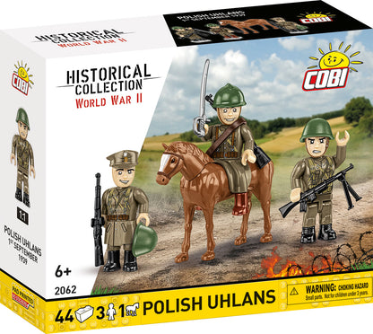 COBI Historical Collection WWII Polish Uhlans Building Set, 44 Pieces