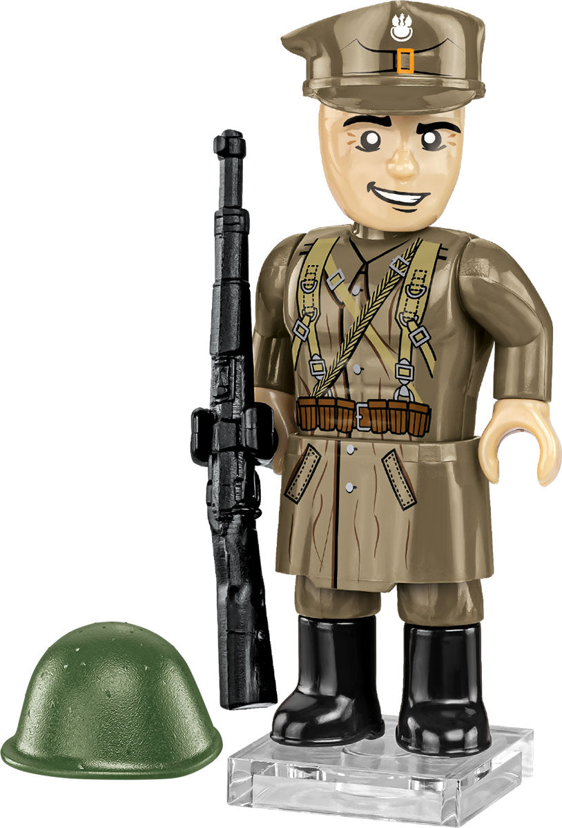 COBI Historical Collection WWII Polish Uhlans Building Set, 44 Pieces