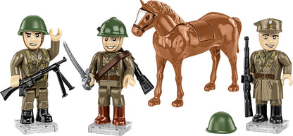 COBI Historical Collection WWII Polish Uhlans Building Set, 44 Pieces