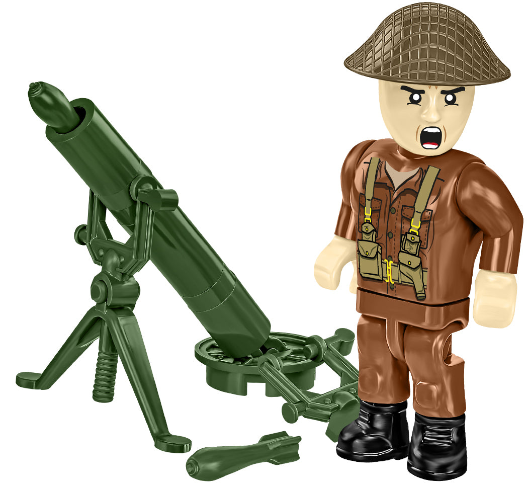 COBI Historical Collection WWII Battle of Monte Cassino Building Set, 73 Pieces