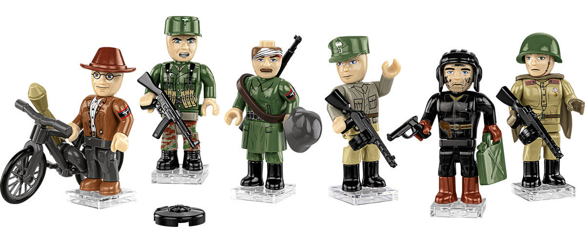 COBI Historical Collection WWII Battle of Berlin Building Set, 77-pieces