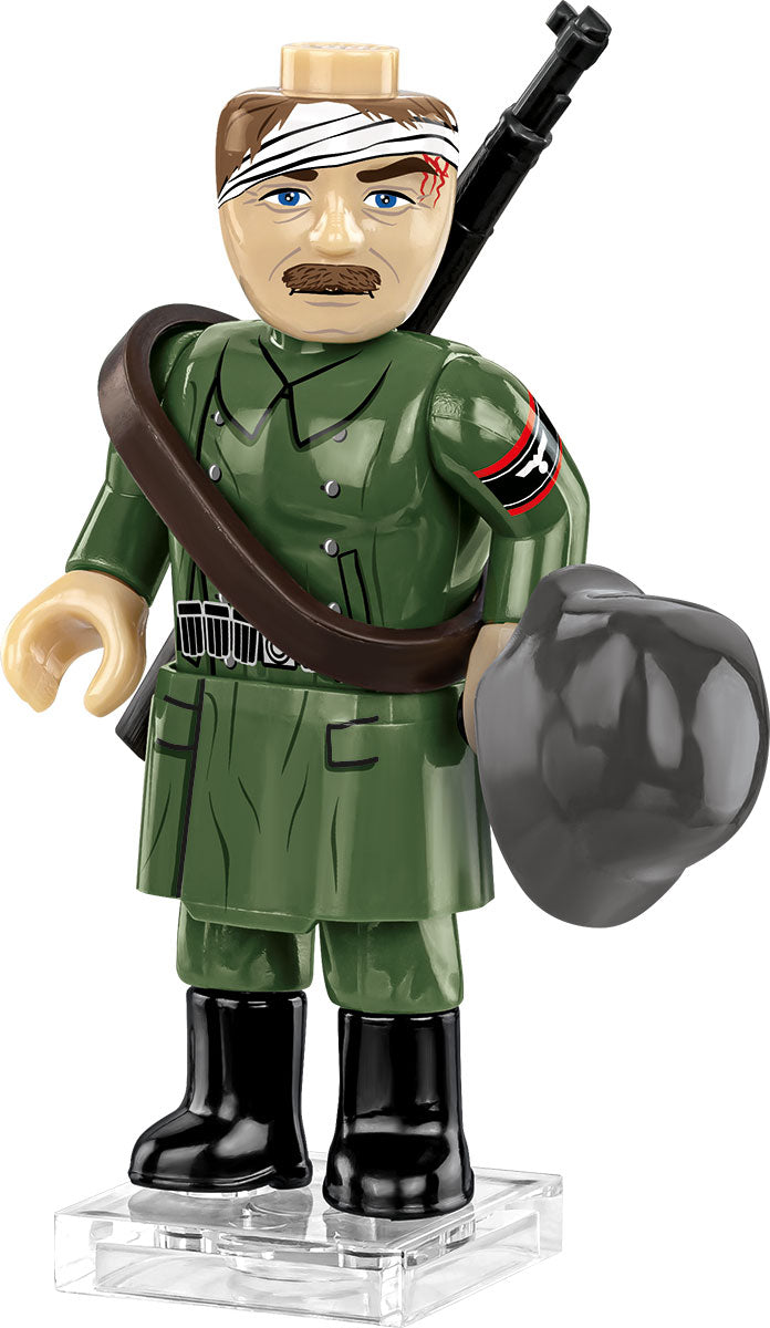 COBI Historical Collection WWII Battle of Berlin Building Set, 77-pieces
