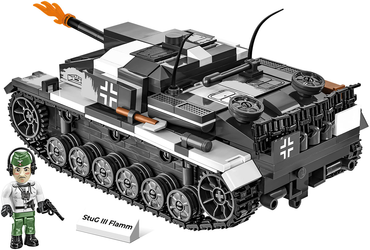COBI Historical Collection WWII STUG III Ausf. F/8 & Flammpanzer (2-in-1)