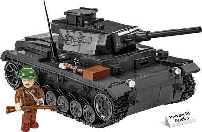 COBI Historical Collection WWII Panzer III Ausf. J Tank