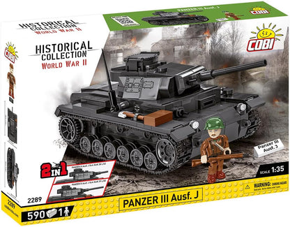COBI Historical Collection WWII Panzer III Ausf. J Tank