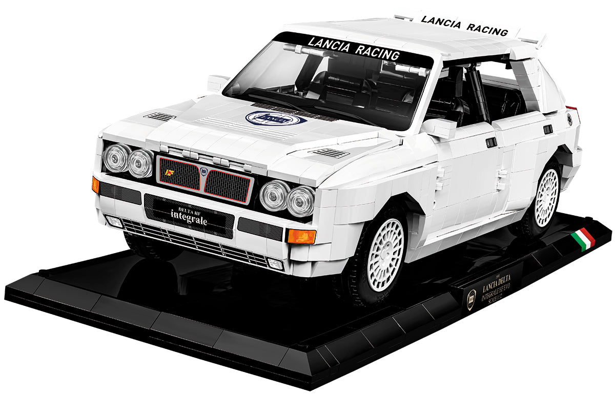 COBI 1:12 Scale Lancia Delta HF Integrale EVO 1:12 Scale Vehicle EXECUTIVE EDITION Building Set, 2294 Pieces