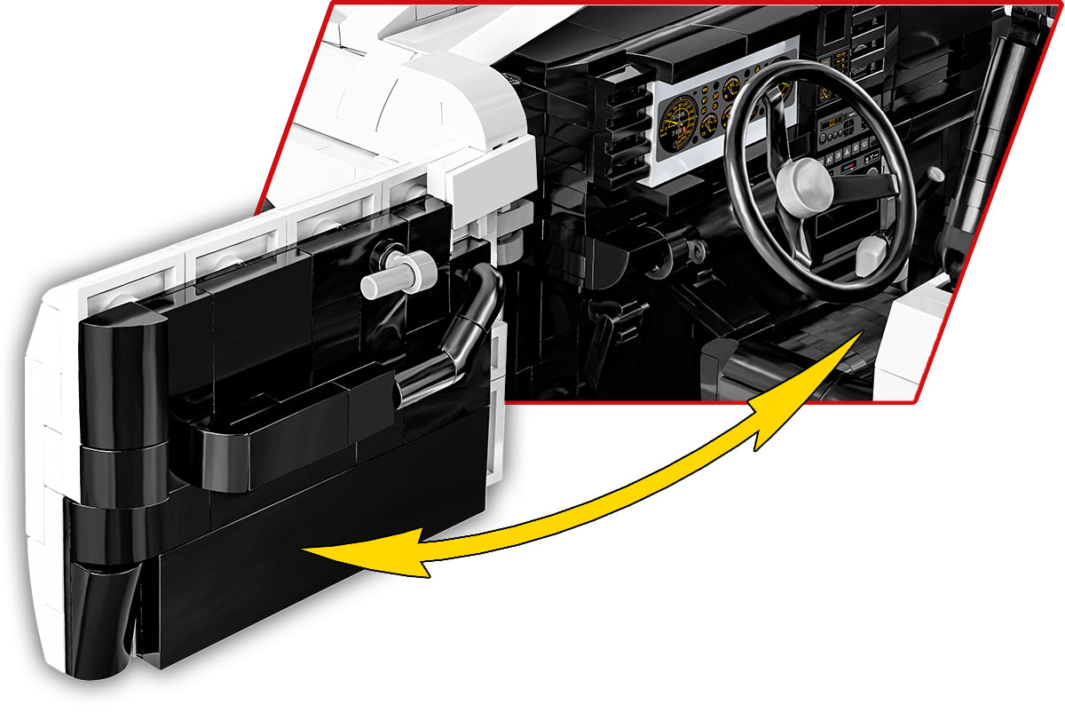 COBI 1:12 Scale Lancia Delta HF Integrale EVO 1:12 Scale Vehicle EXECUTIVE EDITION Building Set, 2294 Pieces